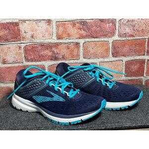 Brooks Ravenna 9 Running Shoes Womens 8 Peacoat Blue Mint 1202691B452 Stability